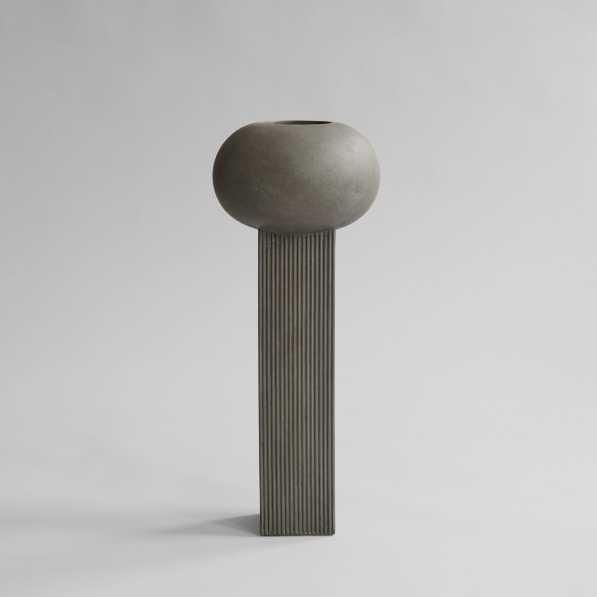 image for Vază Empire, Mare - Dark Gray