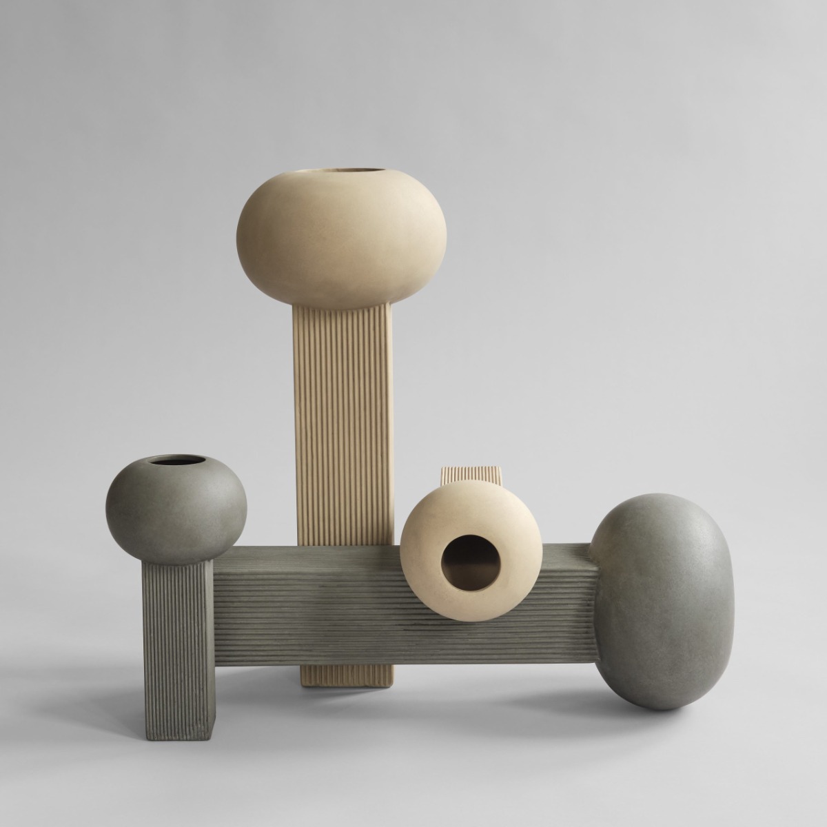 image for Empire Vase, Large – Sand