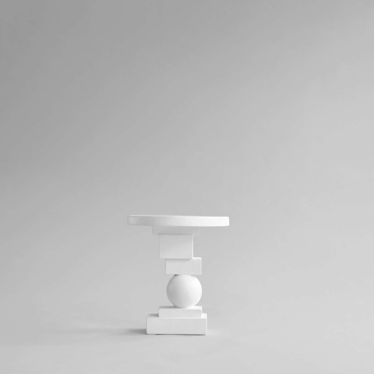 image for Măsuță laterală Artist – Finisaj Bone White