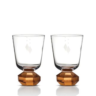 Chelsea Crystal Glasses – Rouge – Set of 2